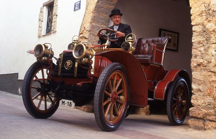 Pudo ser este Panhard-Levassor un probable participante de la célebre carrera París-Madrid de 1903.