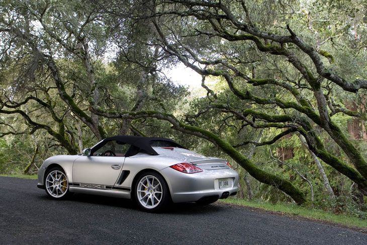Porsche Boxster Spyder Contacto