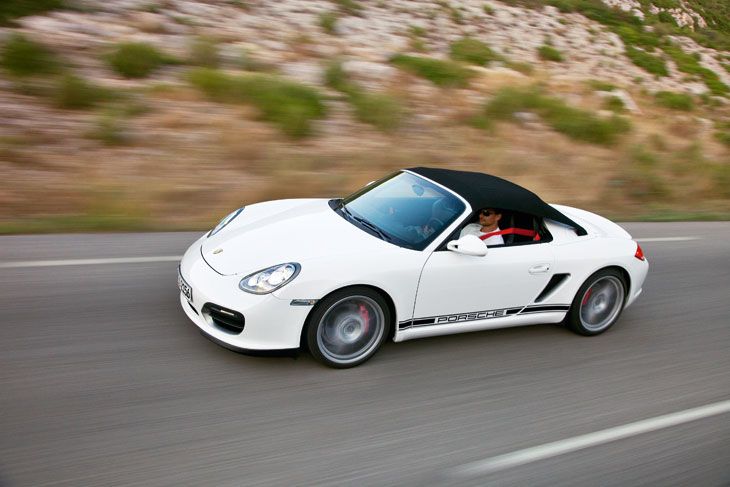 Porsche Boxster Spyder Contacto