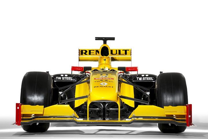 Presentación del Renault R30.