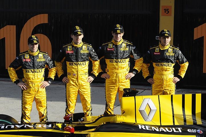 Presentación del Renault R30.