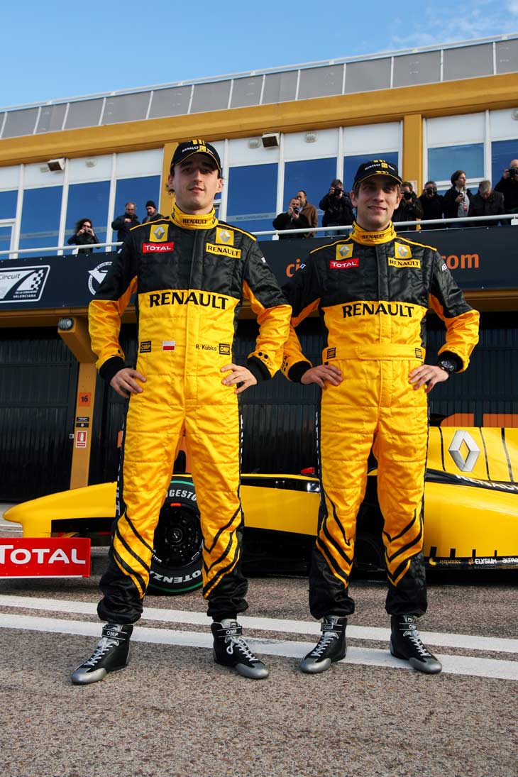 Presentación del Renault R30.