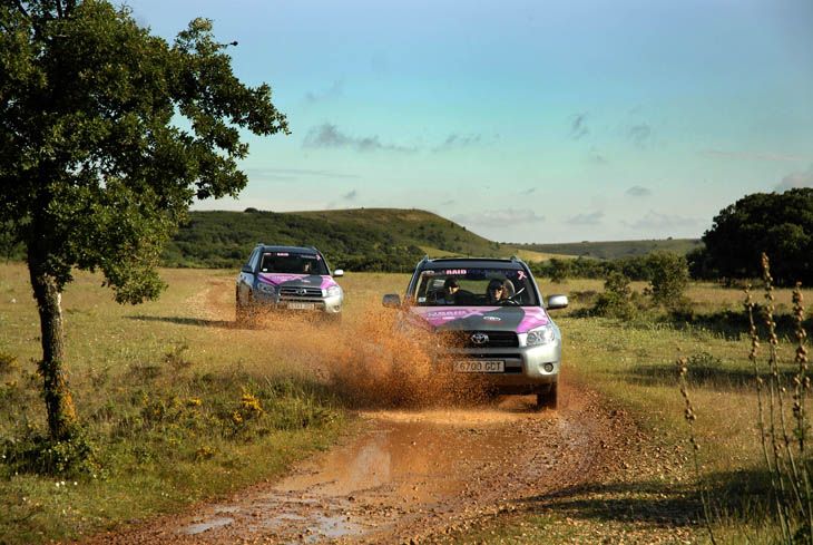 Diversión: la conducción off road es, ante todo, muy divertida.