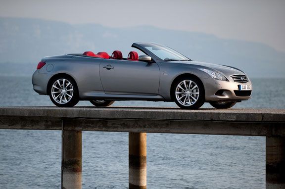 Infiniti G37 Cabrio.