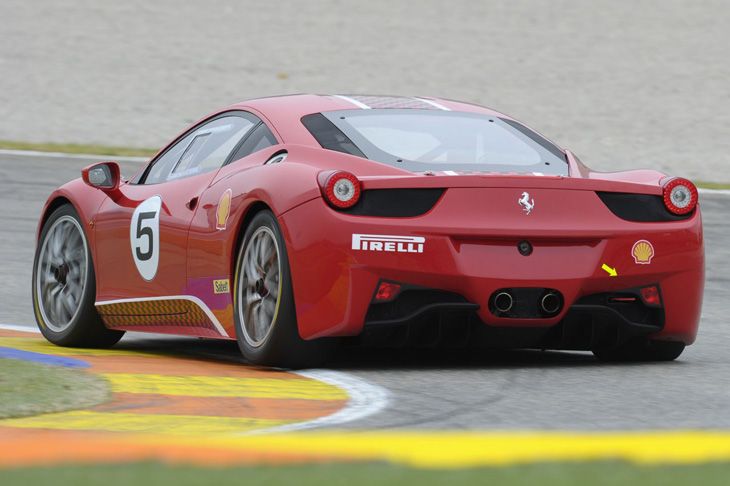 Ferrari 458 Challenge.