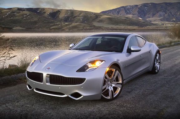 Fisker Karma, berlina deportiva híbrida de lujo.