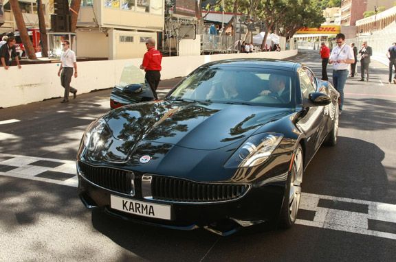 Fisker Karma, berlina híbrida de lujo.