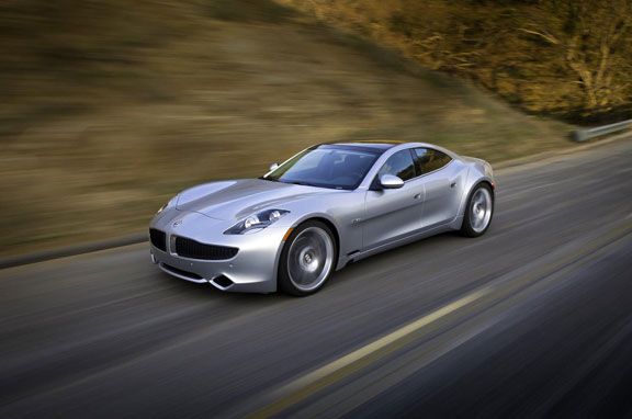 Fisker Karma, berlina deportiva híbrida de lujo.