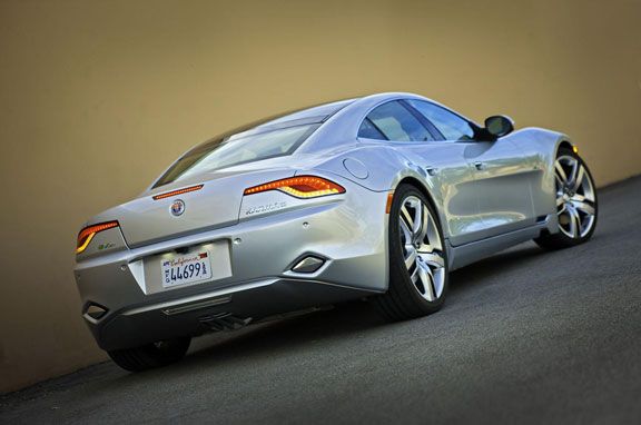 Fisker Karma, berlina deportiva híbrida de lujo.
