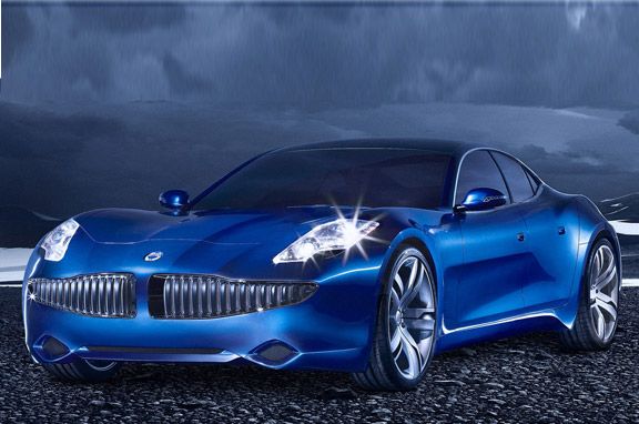Fisker Karma, berlina híbrida de lujo.