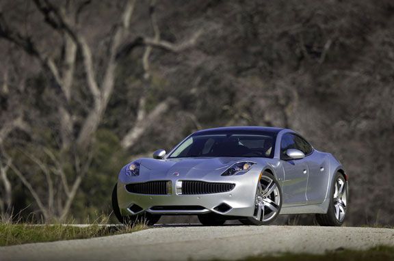 Fisker Karma, berlina deportiva híbrida de lujo.