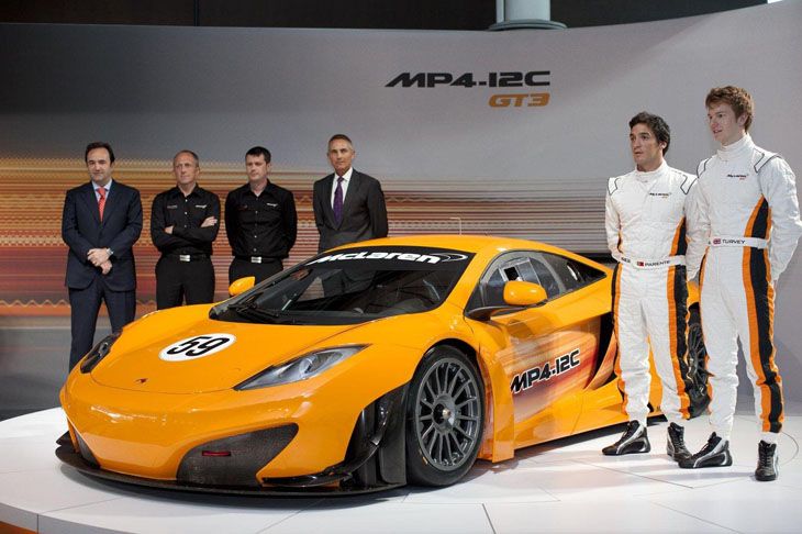 McLaren MP4-12C GT3.
