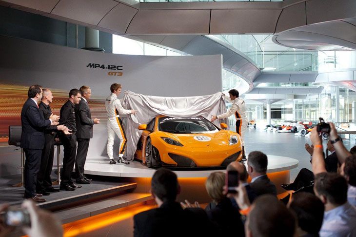 McLaren MP4-12C GT3.