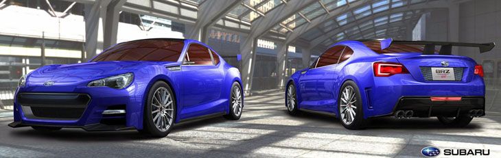 Subaru BRZ STI Concept.