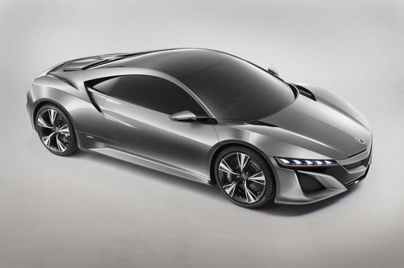 Acura NSX, el superdeportivo japonés.