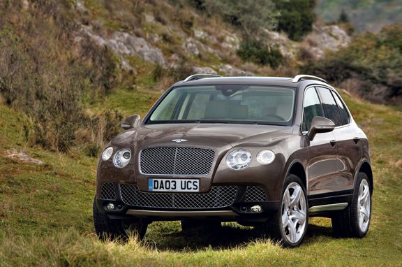 Los coches de lujo que vienen: Bentley SUV.