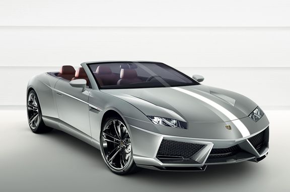 Los coches de lujo que vienen: Lamborghini Estoque Cabrio.