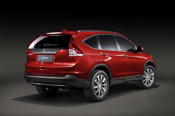 Honda CR-V 2012 en el Salón de Ginebra.