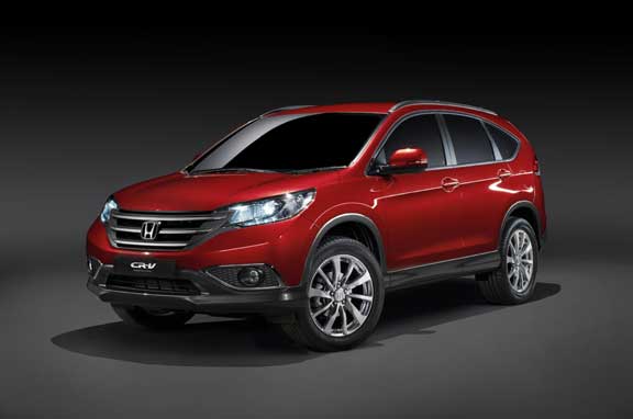 Honda CR-V 2012 en el Salón de Ginebra.