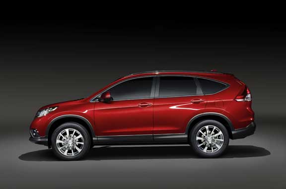 Honda CR-V 2012 en el Salón de Ginebra.