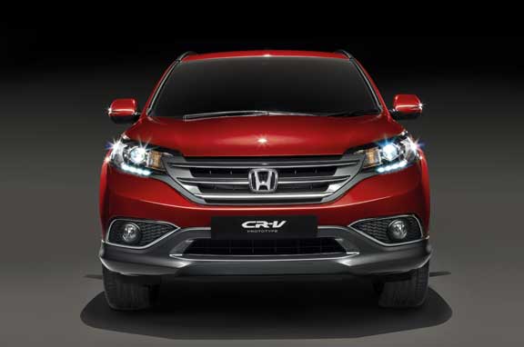 Honda CR-V 2012 en el Salón de Ginebra.