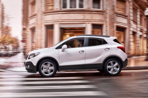 El Opel Mokka, el nuevo rival del Juke, a finales de 2012.
