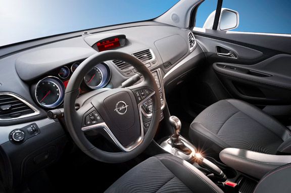 El Opel Mokka, el nuevo rival del Juke, a finales de 2012.
