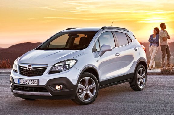 El Opel Mokka, el nuevo rival del Juke, a finales de 2012.