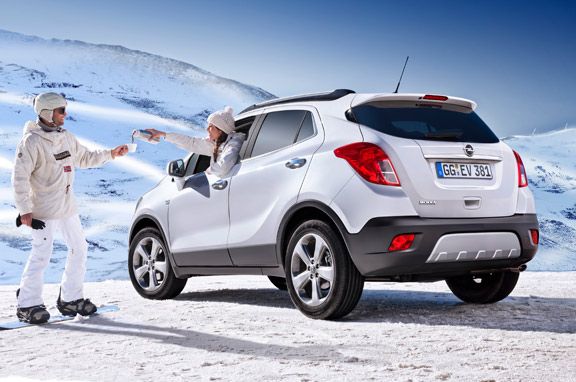 El Opel Mokka, el nuevo rival del Juke, a finales de 2012.