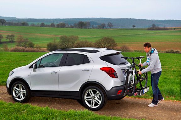 El Opel Mokka, el nuevo rival del Juke, a finales de 2012.