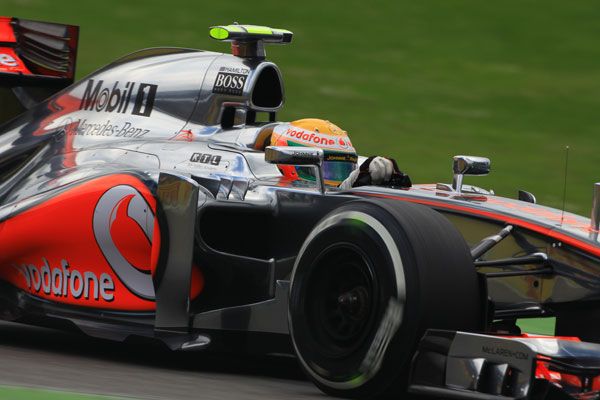 Hamilton apuntaba a la 'pole', pero finalmente saldrá séptimo en Alemania