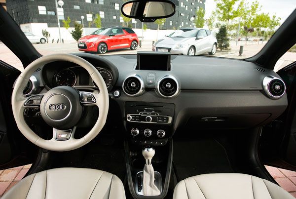 Audi A1 vs Citroën DS3 y Honda CR-Z