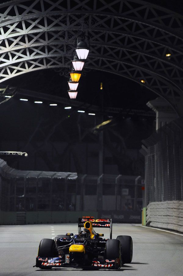 Sebastian Vettel, el más rápido durante toda la jornada del viernes