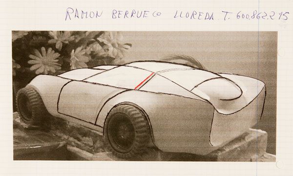 Ramón Berrueco, Coche gris