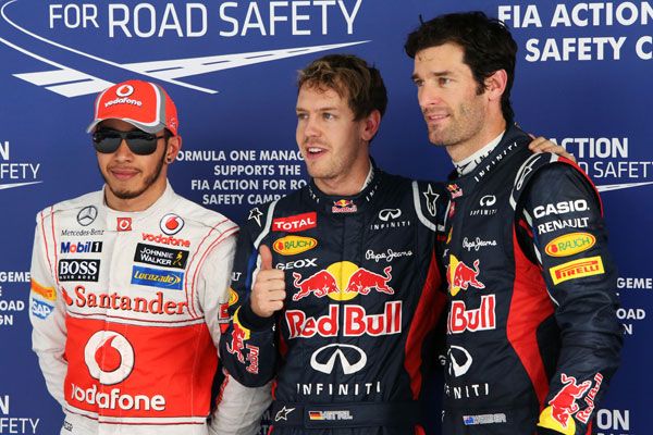 Nuevo doblete de Red Bull en clasificación, esta vez con Vettel 1º