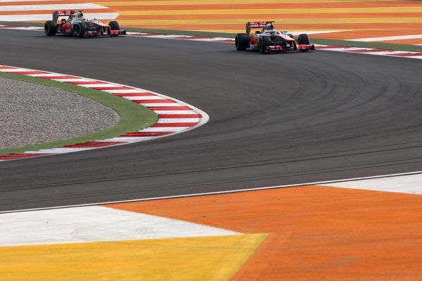 Los McLaren ocuparán en parrilla la segunda línea, por delante de los Ferrari