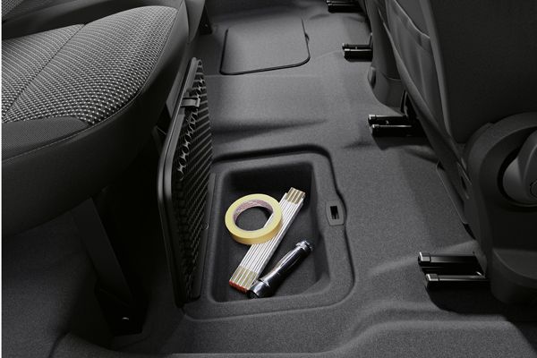 Huecos parte trasera Mercedes Citan