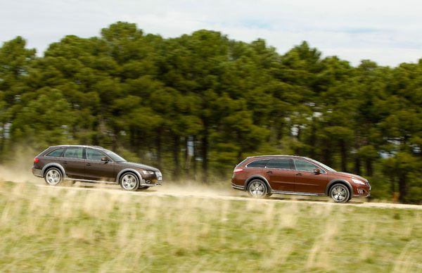 Audi A4 Allroad vs Peugeot 508 RXH