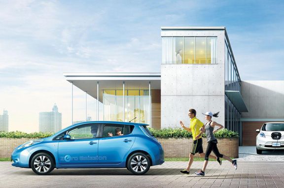 Nissan Leaf 2013 eléctrico.