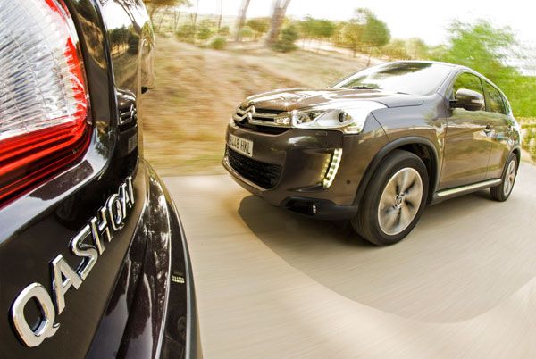 Citroën C4 Aircross 1.8 HDi 2WD vs Nissan Qashqai 1.6 dCi 4x2