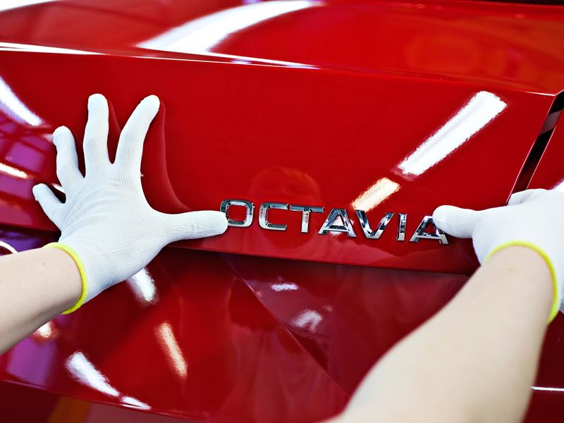 Skoda Octavia III los motores