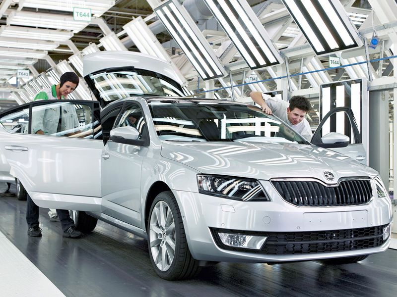 Skoda Octavia III los motores
