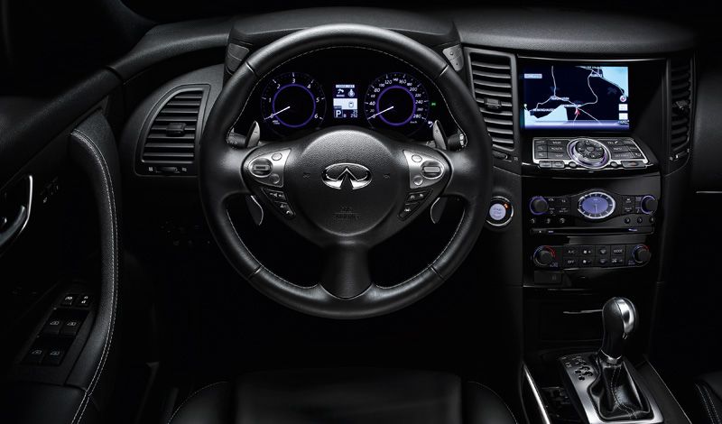 Infiniti FX Black and White Edition
