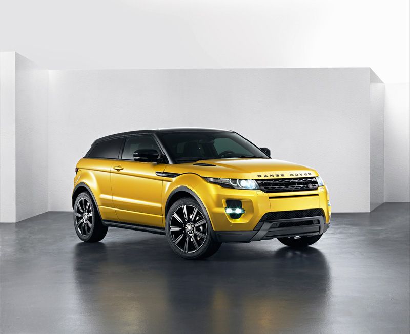 Range Rover Evoque ‘Sicilian Yellow’