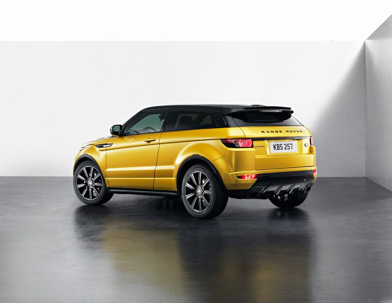 Range Rover Evoque ‘Sicilian Yellow’