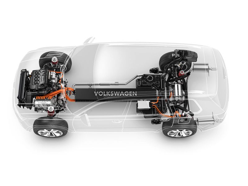 Volkswagen CrossBlue, SUV híbrido enchufable