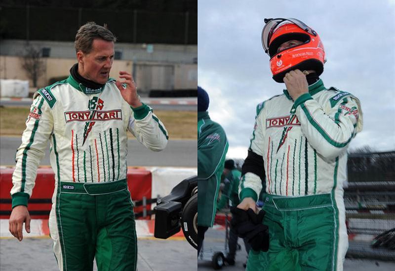 Michael Schumacher correrá en karts
