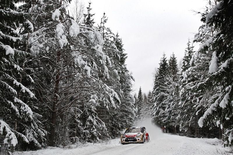 Rallye de Suecia 2013 jueves