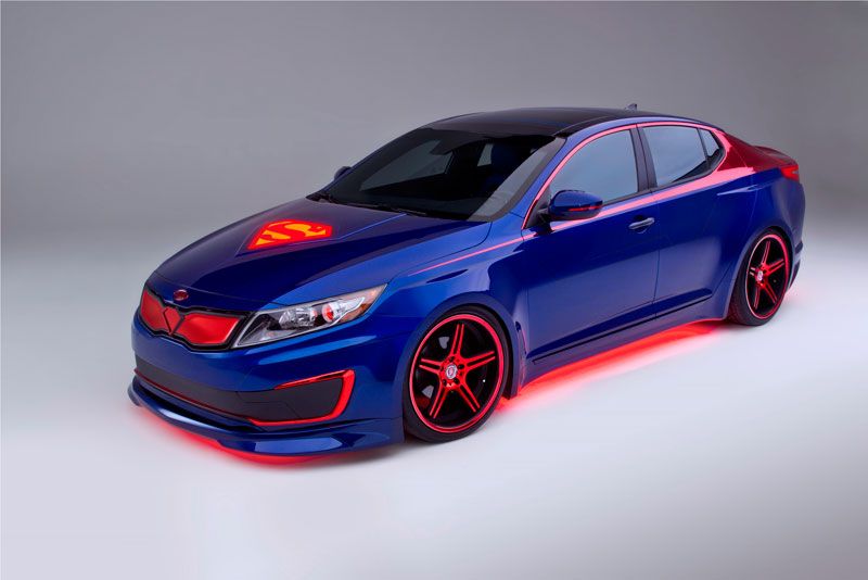 Kia Optima Hybrid Superman