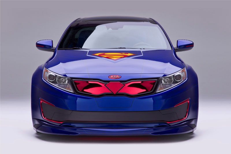 Kia Optima Hybrid Superman